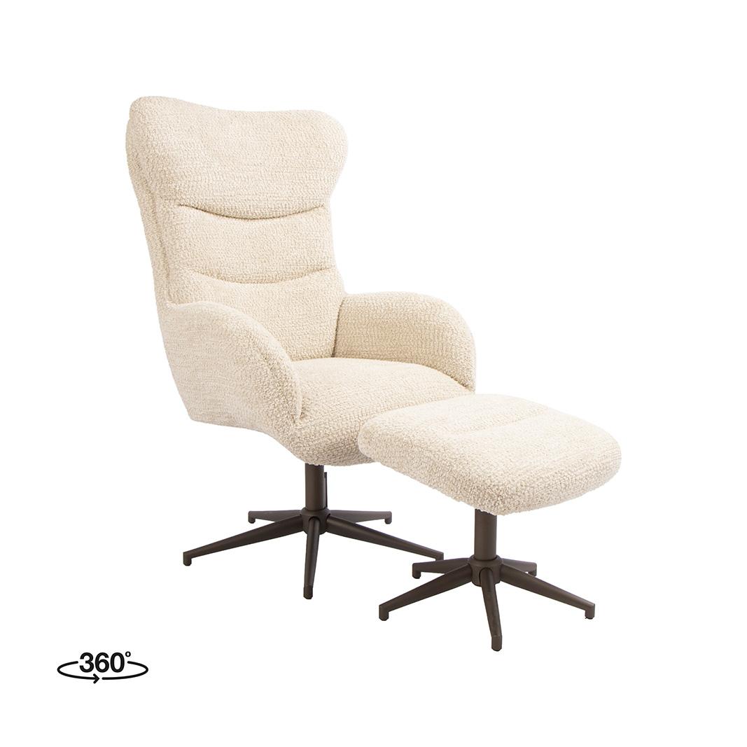  Fauteuil Cute - Naturel - Sweet - One Size afbeelding 1