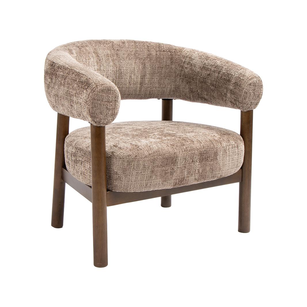  Fauteuil Alegra - Taupe - Cremona - One Size afbeelding 1