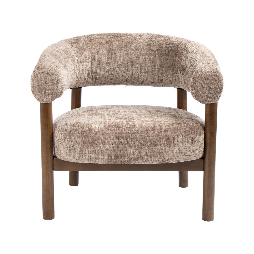  Fauteuil Alegra - Taupe - Cremona - One Size afbeelding 2