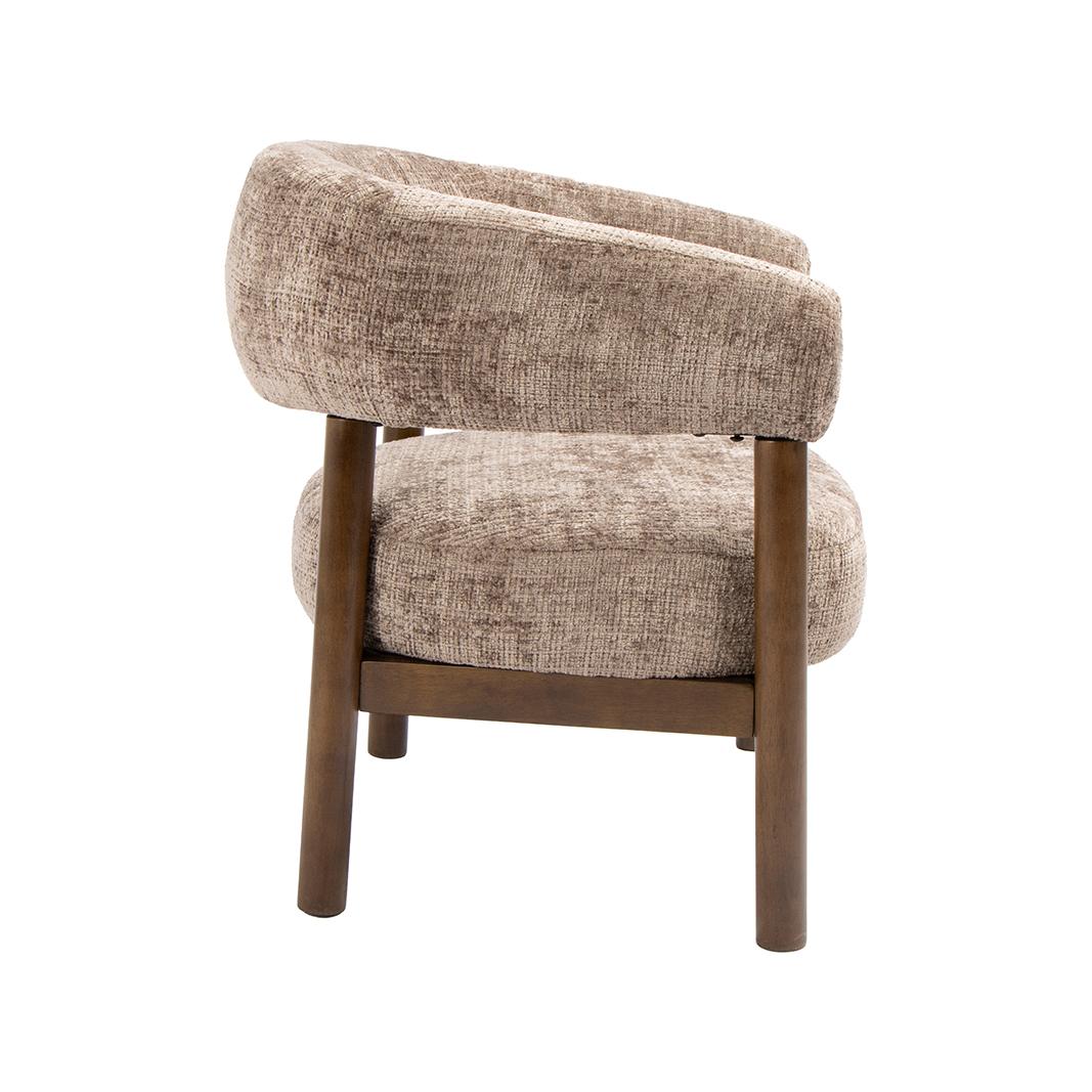  Fauteuil Alegra - Taupe - Cremona - One Size afbeelding 3