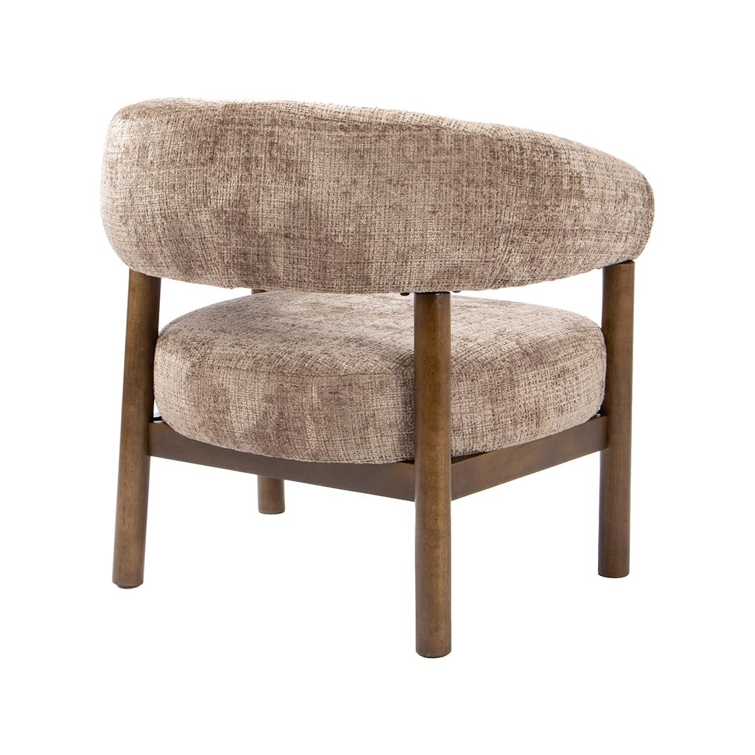  Fauteuil Alegra - Taupe - Cremona - One Size afbeelding 4