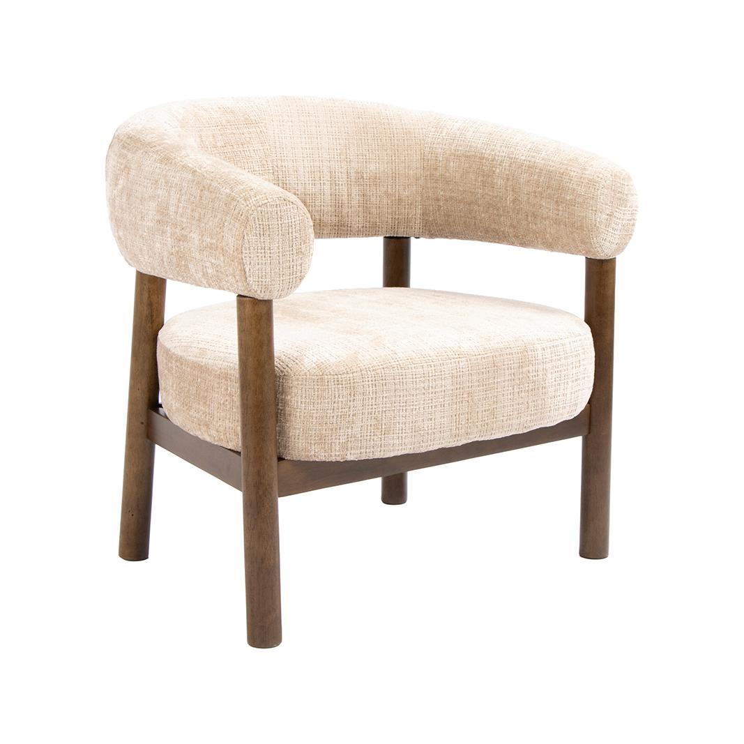  Fauteuil Alegra - Beige - Cremona - One Size afbeelding 1