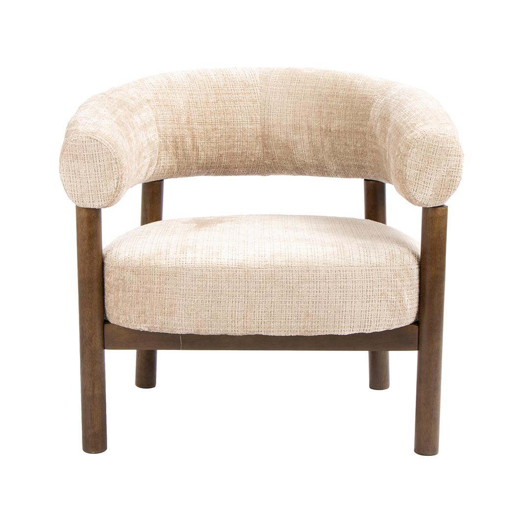  Fauteuil Alegra - Beige - Cremona - One Size afbeelding 2