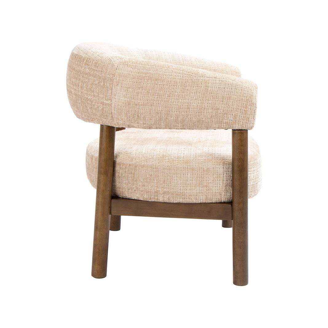  Fauteuil Alegra - Beige - Cremona - One Size afbeelding 3