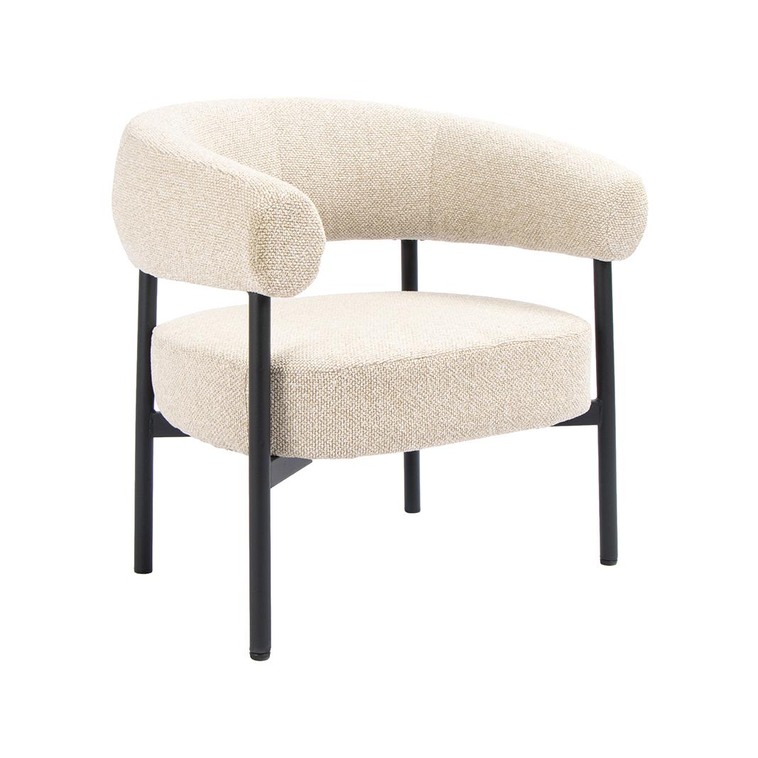  Fauteuil Delfina - Naturel - Royal Boucle - One Size afbeelding 1