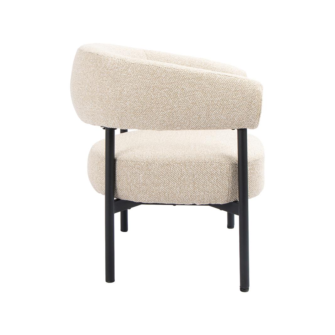  Fauteuil Delfina - Naturel - Royal Boucle - One Size afbeelding 2