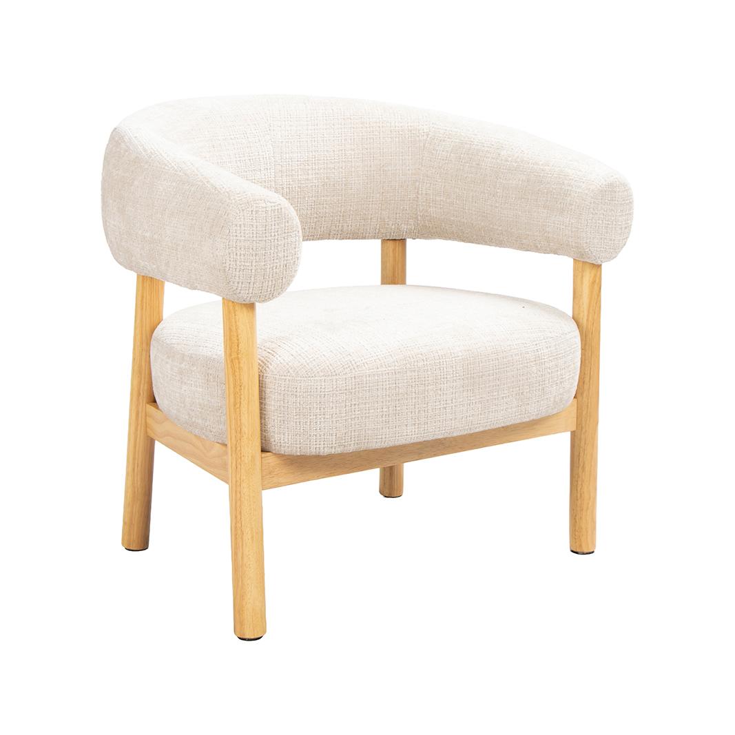  Fauteuil Alegra - Naturel - Cremona - One Size afbeelding 1