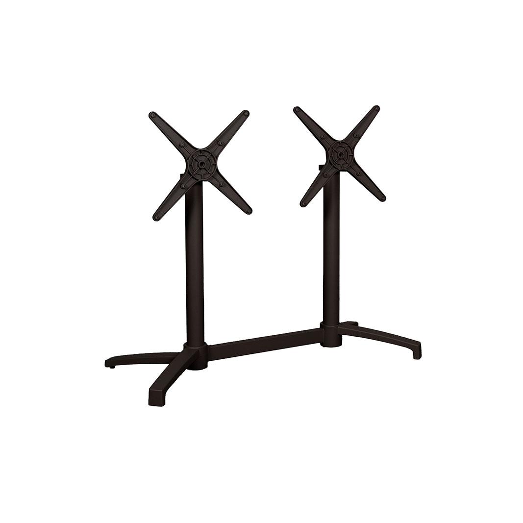  Eetkamertafel Table Blend - Brons - Metaal - 72 cm - Dubbel Vouwbaar afbeelding 2