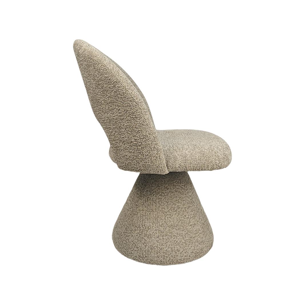  Eetkamerstoel Studio - Beige - Superb - Beige Stof afbeelding 3