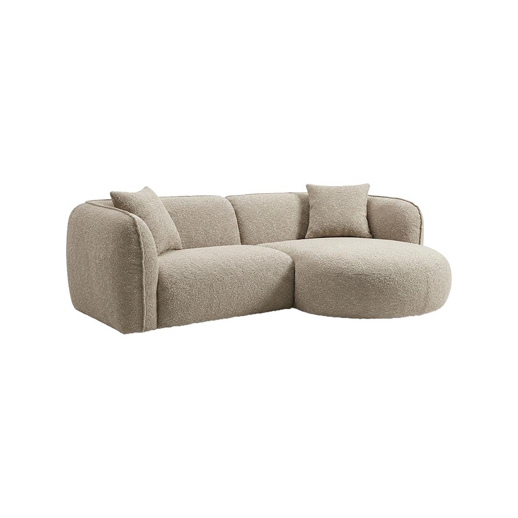  Hoekbank Fermo - Taupe - Cover Me - Loungebank Rechts afbeelding 2