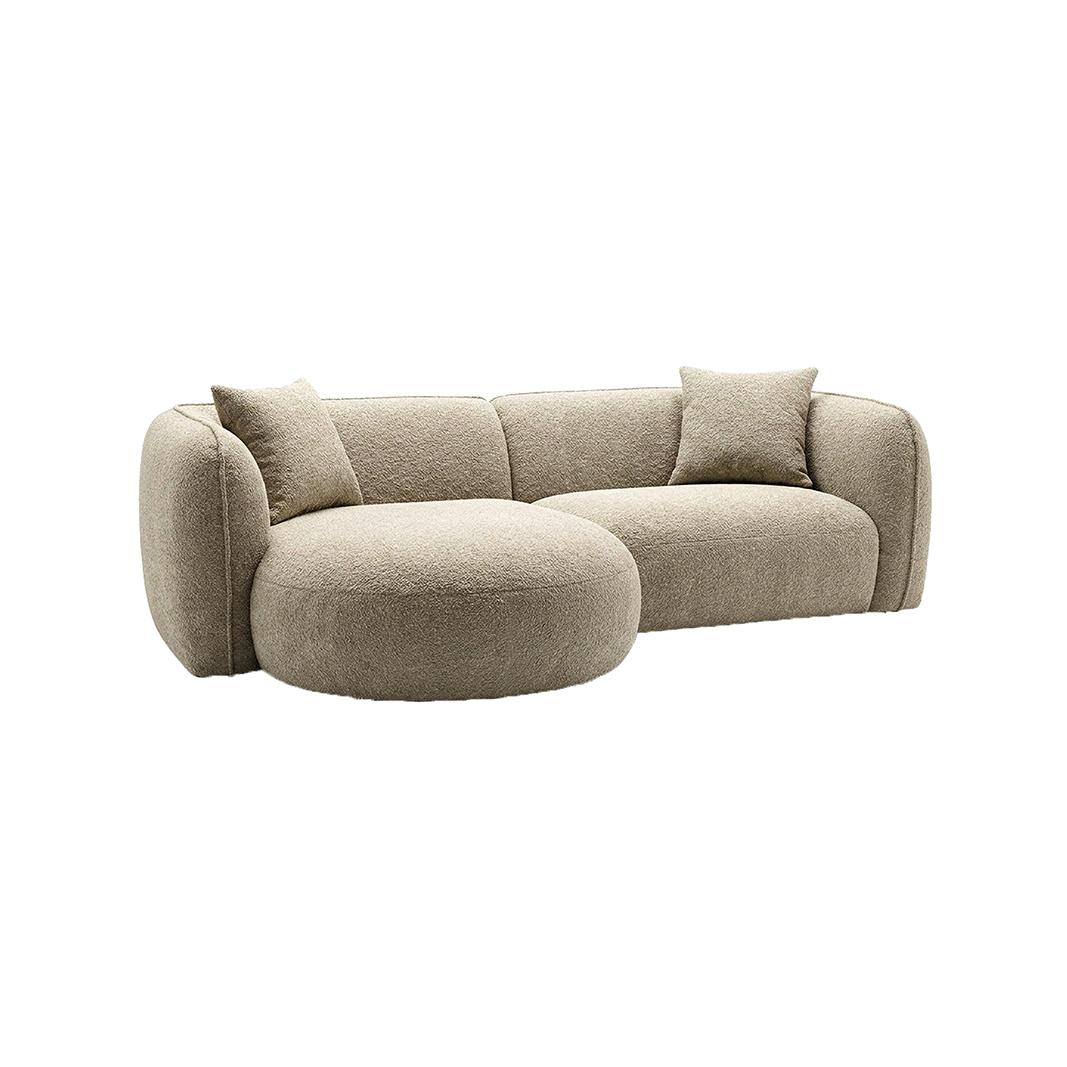  Bank Fermo - Taupe - - Loungebank Links afbeelding 3
