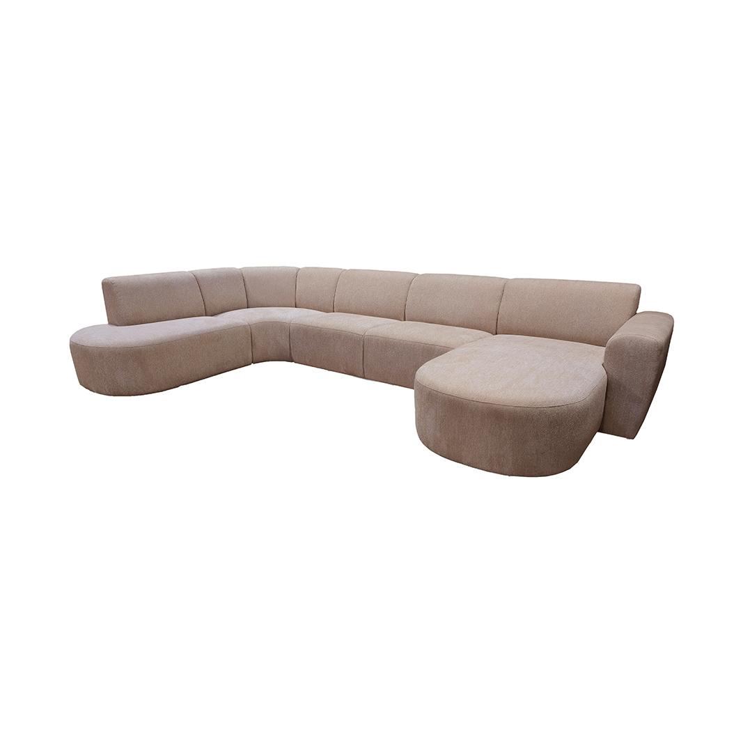  Hoekbank Evito - Clay - Elite - U-Bank Links afbeelding 3
