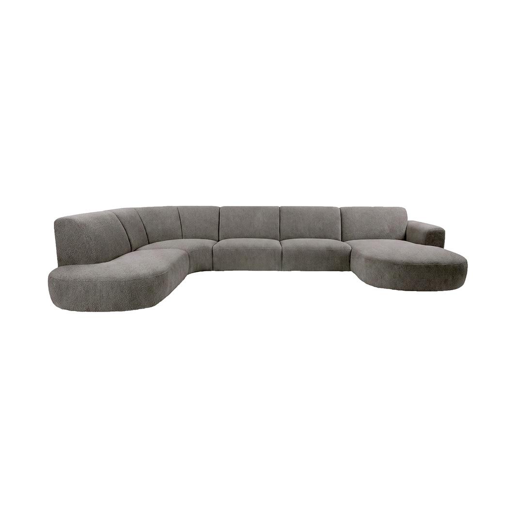  Bank Masimo - Mushroom - Royal Boucle - U-Bank Links afbeelding 1