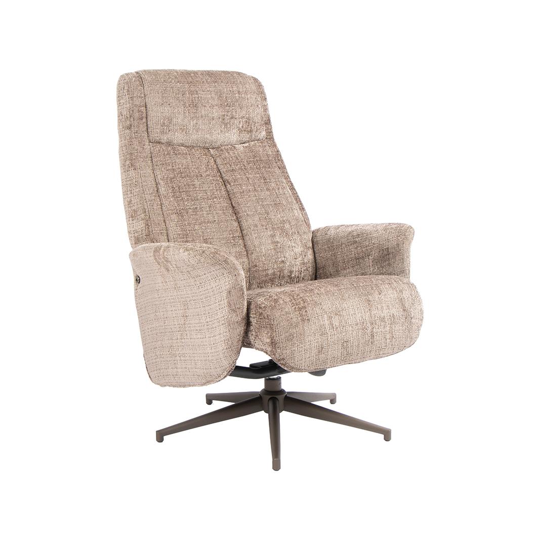 Fauteuil Tumba - Taupe - Cremona - One Size afbeelding 3