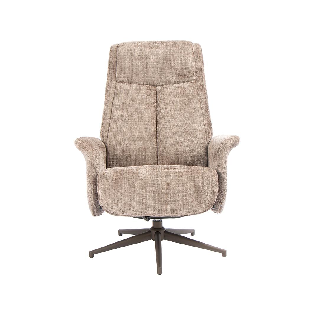  Fauteuil Tumba - Taupe - Cremona - One Size afbeelding 4
