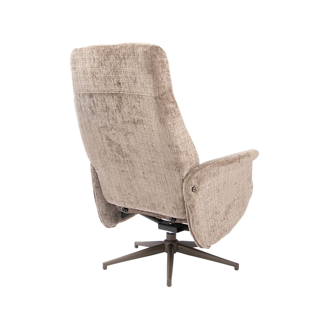  Fauteuil Tumba - Taupe - Cremona - One Size afbeelding 6