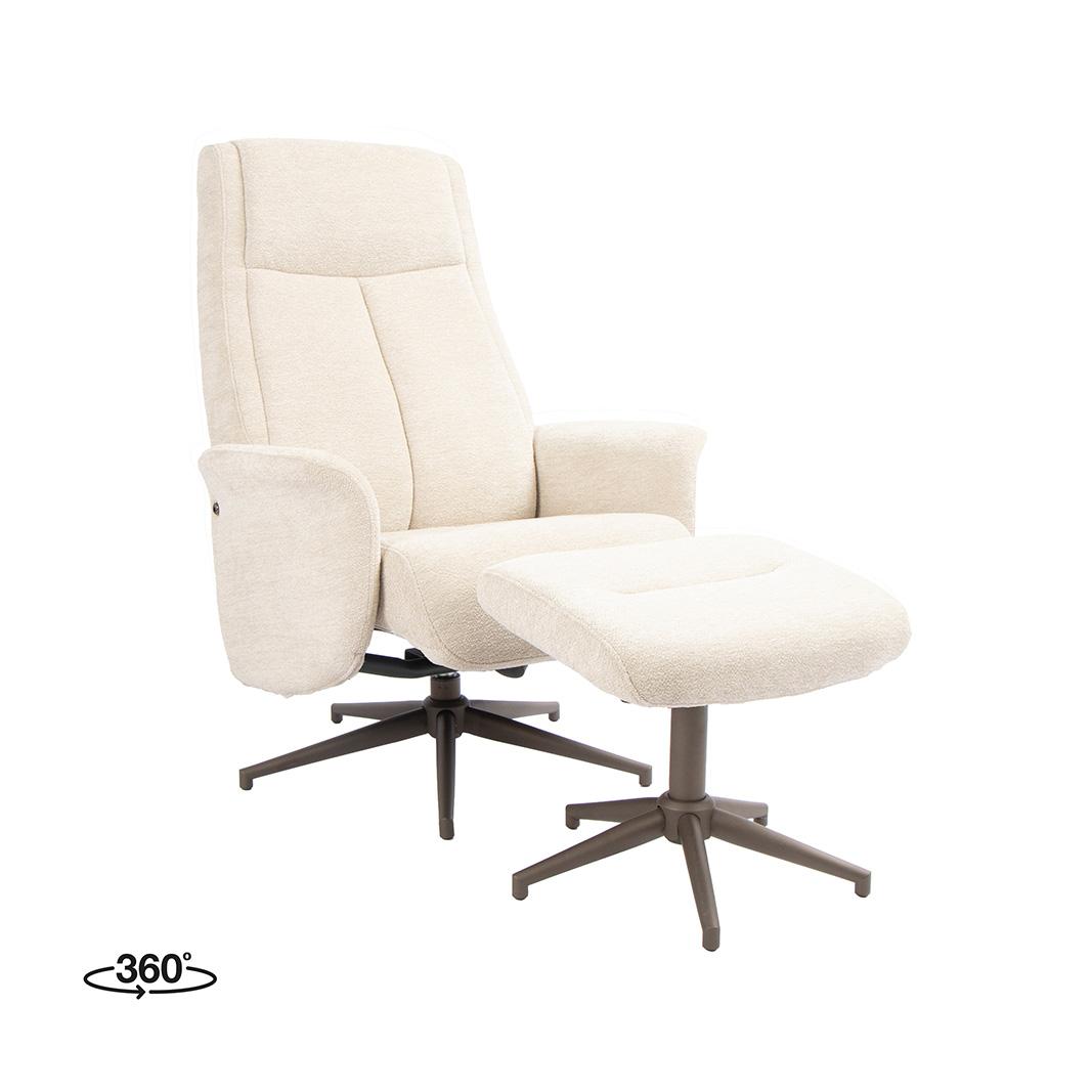  Fauteuil Tumba - Naturel - Raven - One Size afbeelding 1