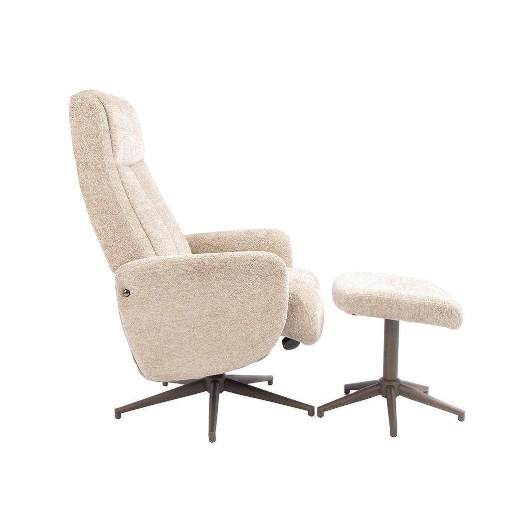  Fauteuil Tumba - Taupe - Raven - One Size afbeelding 5
