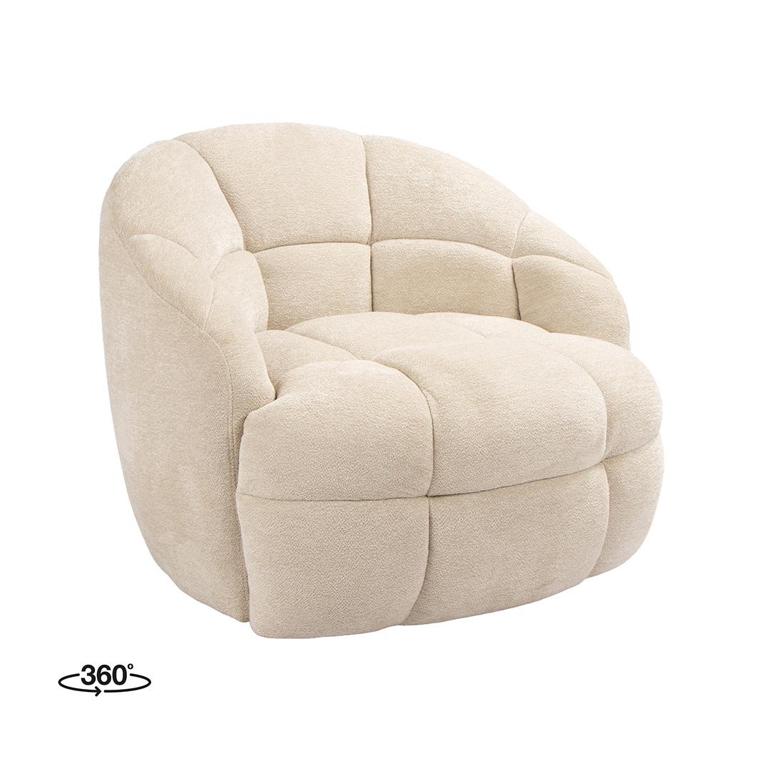  Fauteuil Bubble - Naturel - Raven - One Size afbeelding 1