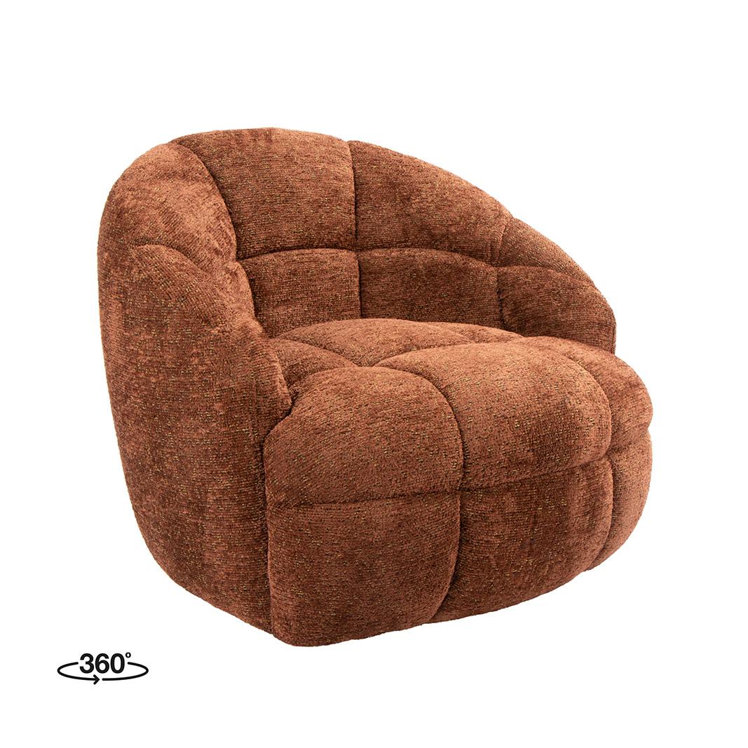  Fauteuil Bubble - Wine - Ruby - One Size afbeelding 1