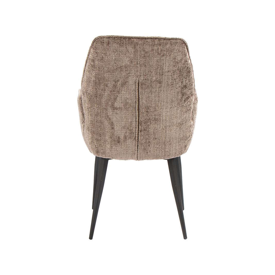  Eetkamerstoel Mayson - Naturel - Raven - Zwart Metaal afbeelding 5
