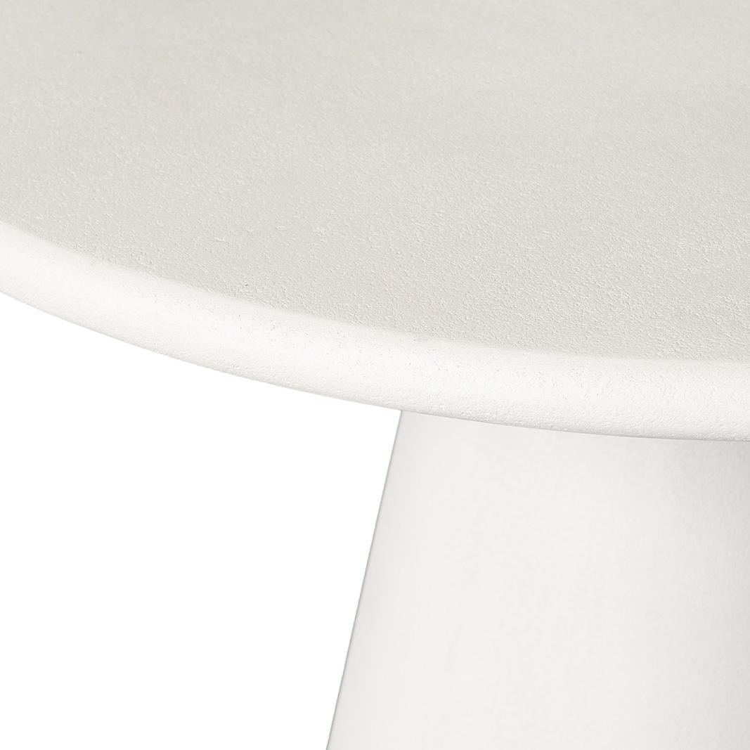  Bijzettafel Elan - Beige - Concrete - 45x45 cm afbeelding 3