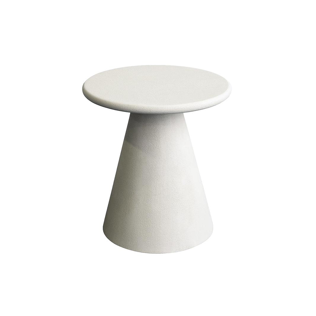  Salontafel Elan - Beige - Concrete - 45x45 cm afbeelding 1