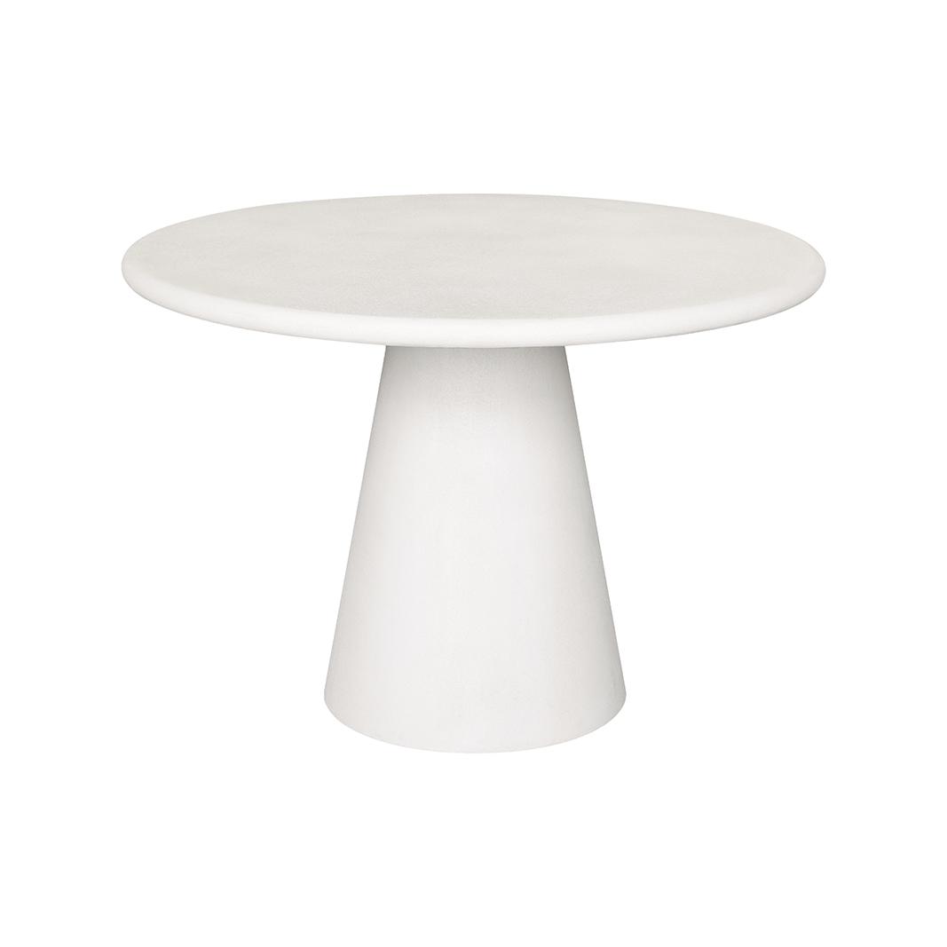  Eetkamertafel Elan - Beige - Concrete - 110x110 cm afbeelding 1