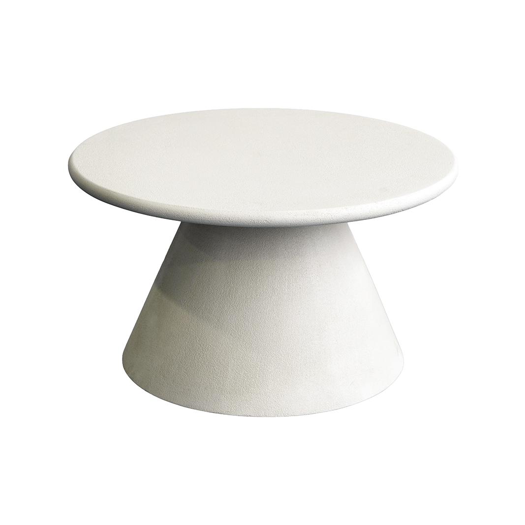  Salontafel Elan - Beige - Concrete - 70x70 cm afbeelding 1