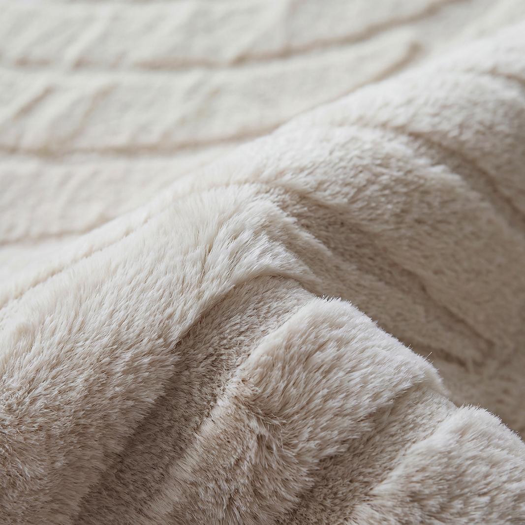  Vloerkleden Nilo - Licht Taupe - Polyester - 200x200 cm - Rond afbeelding 3