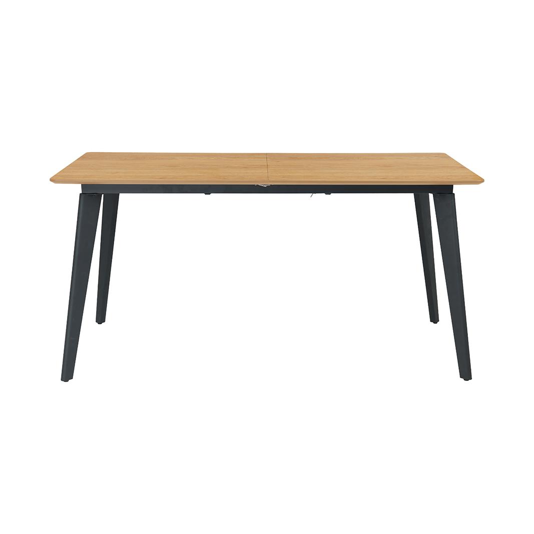  Eetkamertafel Japandi Slim - Naturel - Eiken - 160/200x100 cm afbeelding 2