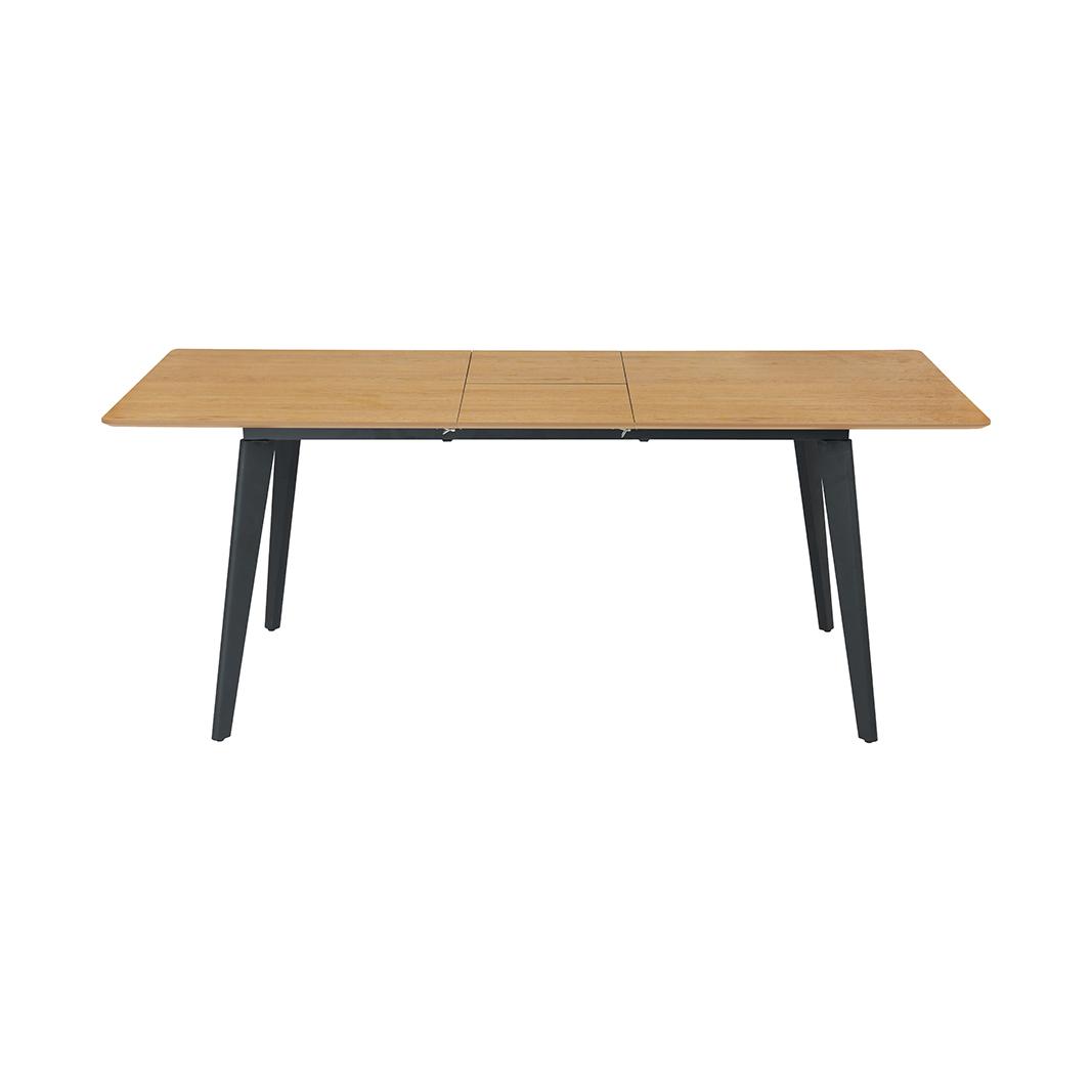 Eetkamertafel Japandi Slim - Naturel - Eiken - 160/200x100 cm afbeelding 4