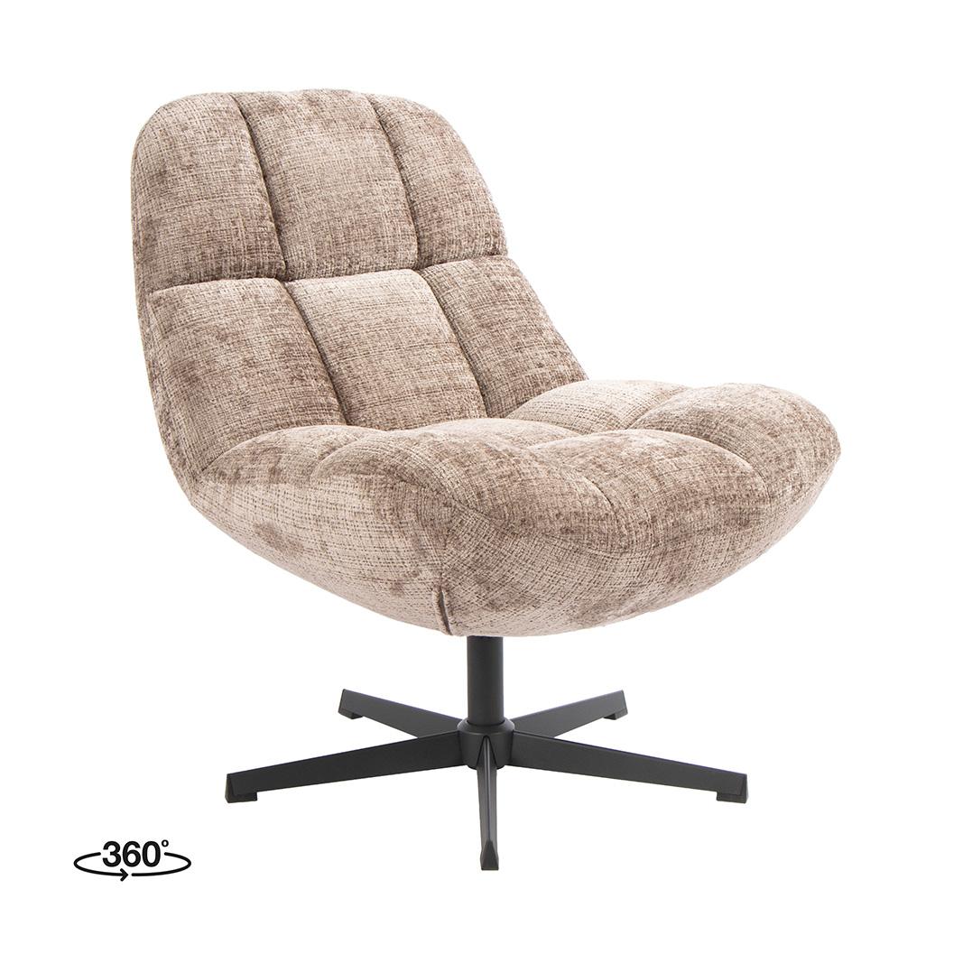 Fauteuil Cocoon - Taupe - Cremona - One Size afbeelding 2