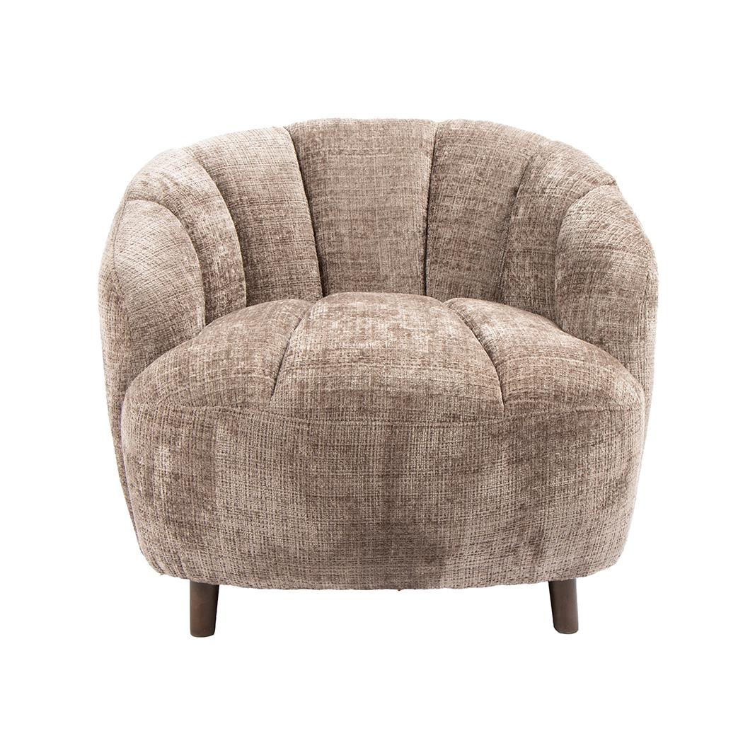 Fauteuil Vera - Taupe - Cremona - One Size afbeelding 3