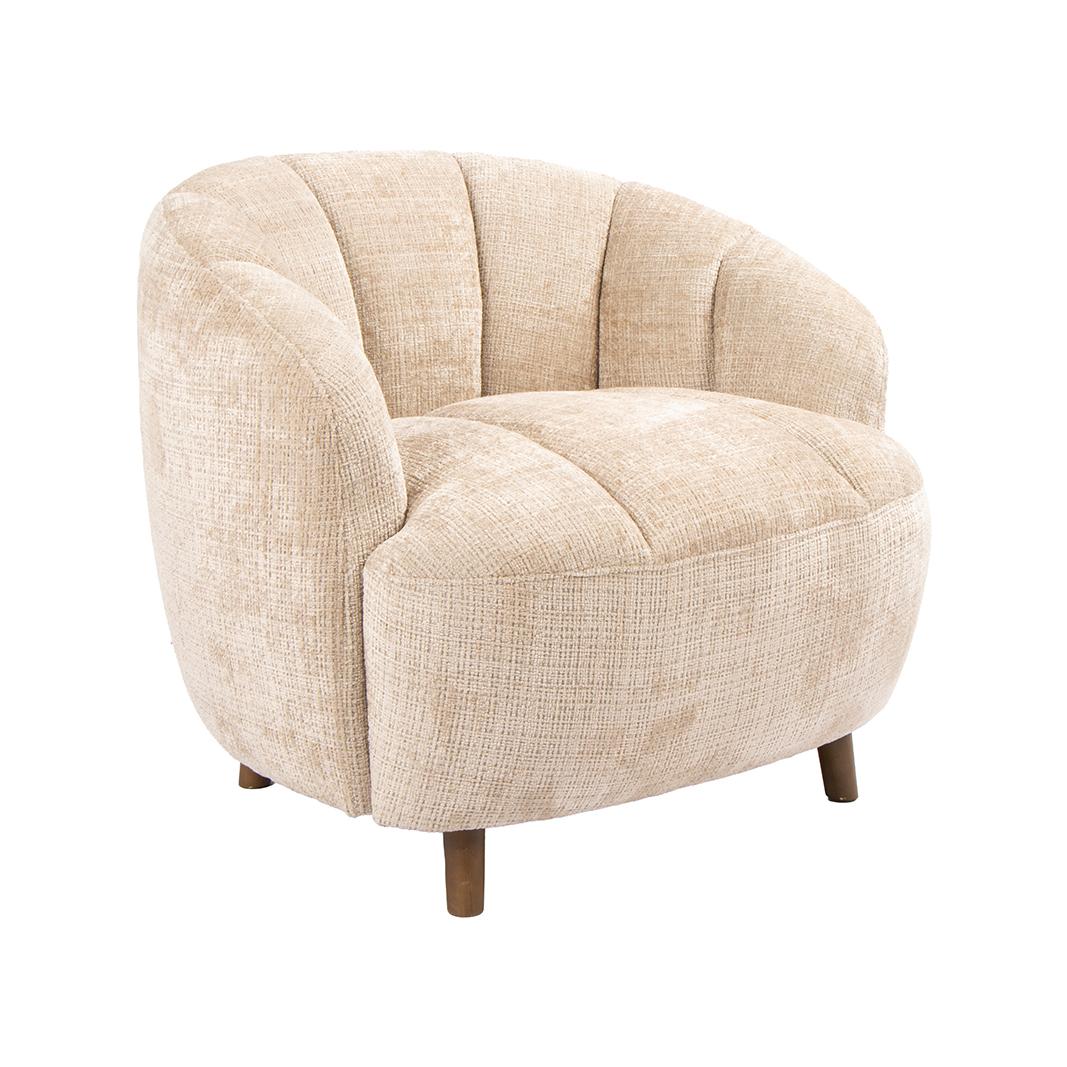  Fauteuil Vera - Beige - Cremona - One Size afbeelding 2