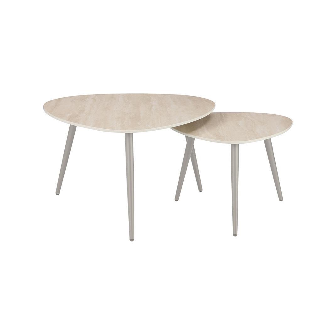  Salontafel Alba - Naturel - Metaal - 84 cm afbeelding 4
