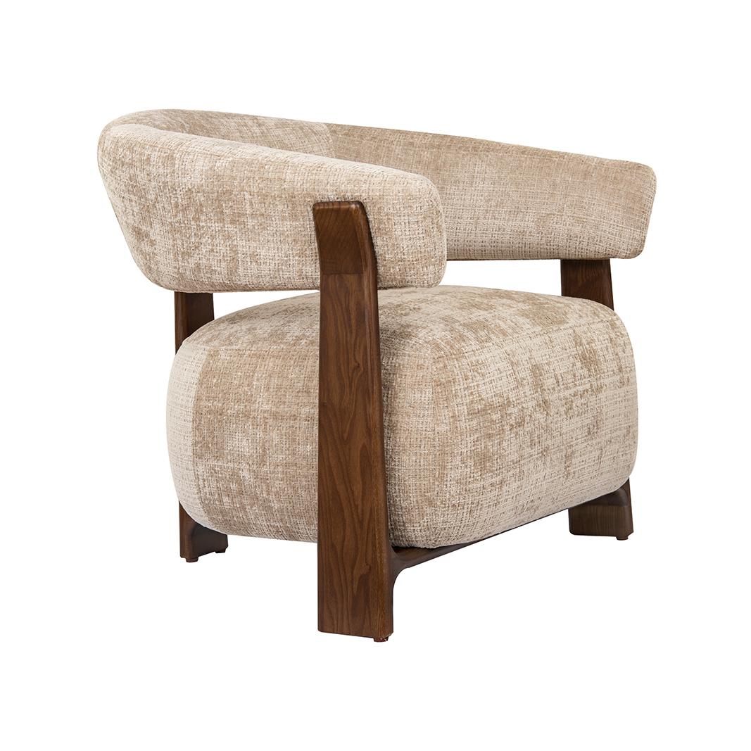  Fauteuil Nice - Beige - Cremona - One Size afbeelding 2