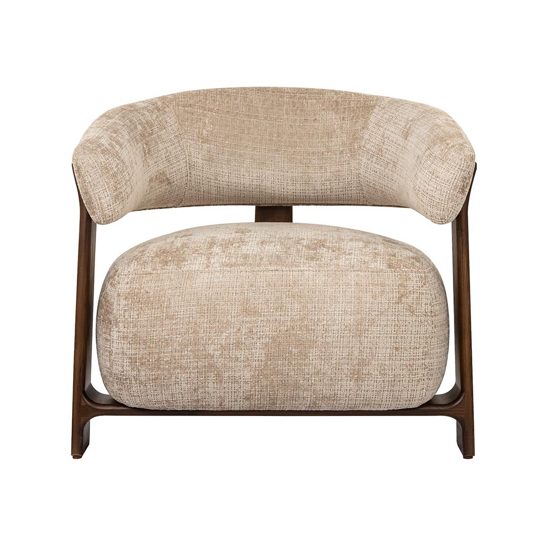  Fauteuil Nice - Beige - Cremona - One Size afbeelding 3
