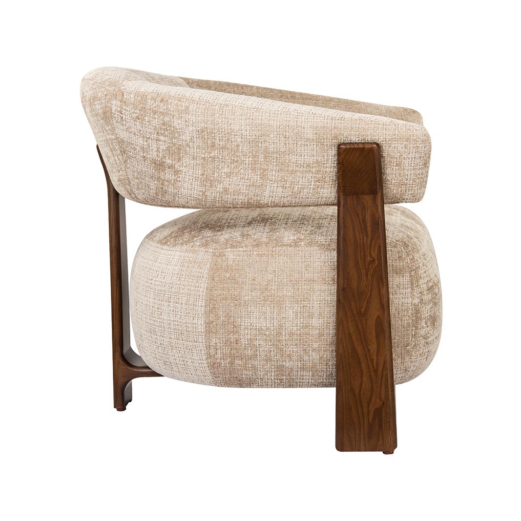  Fauteuil Nice - Beige - Cremona - One Size afbeelding 4