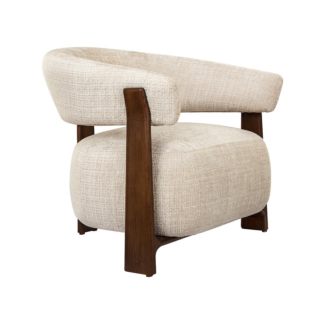  Fauteuil Nice - Naturel - Cremona - One Size afbeelding 2