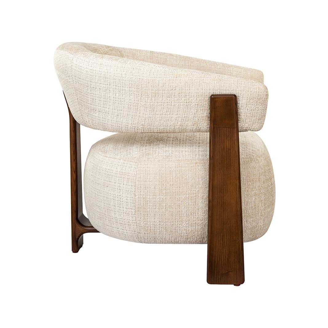  Fauteuil Nice - Naturel - Cremona - One Size afbeelding 4