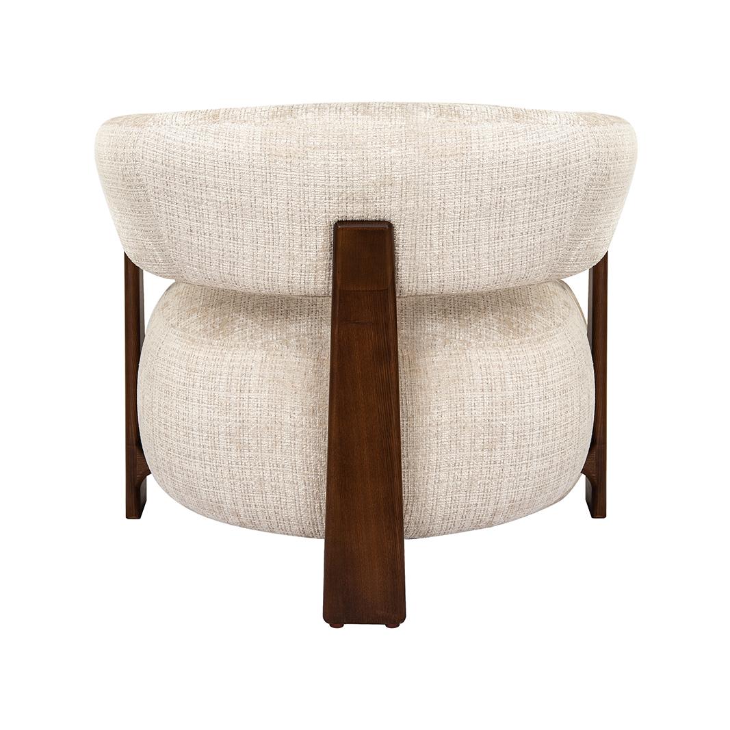  Fauteuil Nice - Naturel - Cremona - One Size afbeelding 6