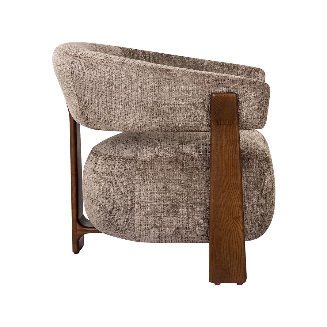  Fauteuil Nice - Taupe - Cremona - One Size afbeelding 4