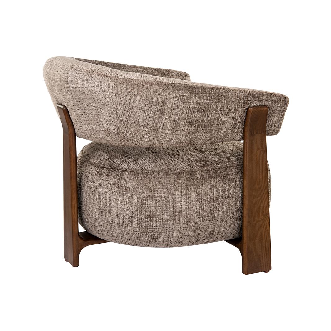 Fauteuil Nice - Taupe - Cremona - One Size afbeelding 5