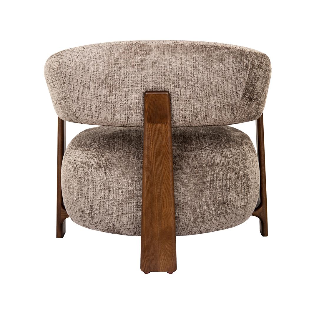  Fauteuil Nice - Taupe - Cremona - One Size afbeelding 6