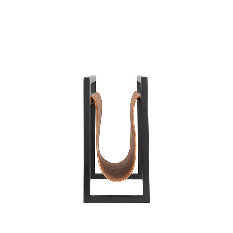  Magazinehouder - Cognac - Leder - One Size afbeelding 3