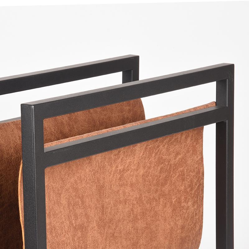  Magazinehouder - Cognac - Leder - One Size afbeelding 5