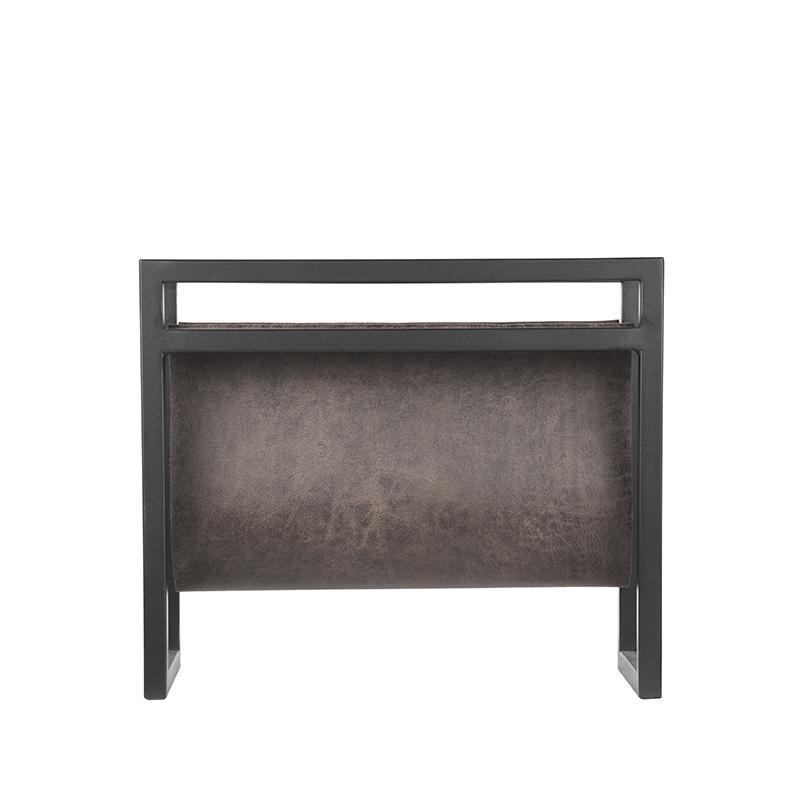  Magazinehouder - Antraciet - Leder - One Size afbeelding 2