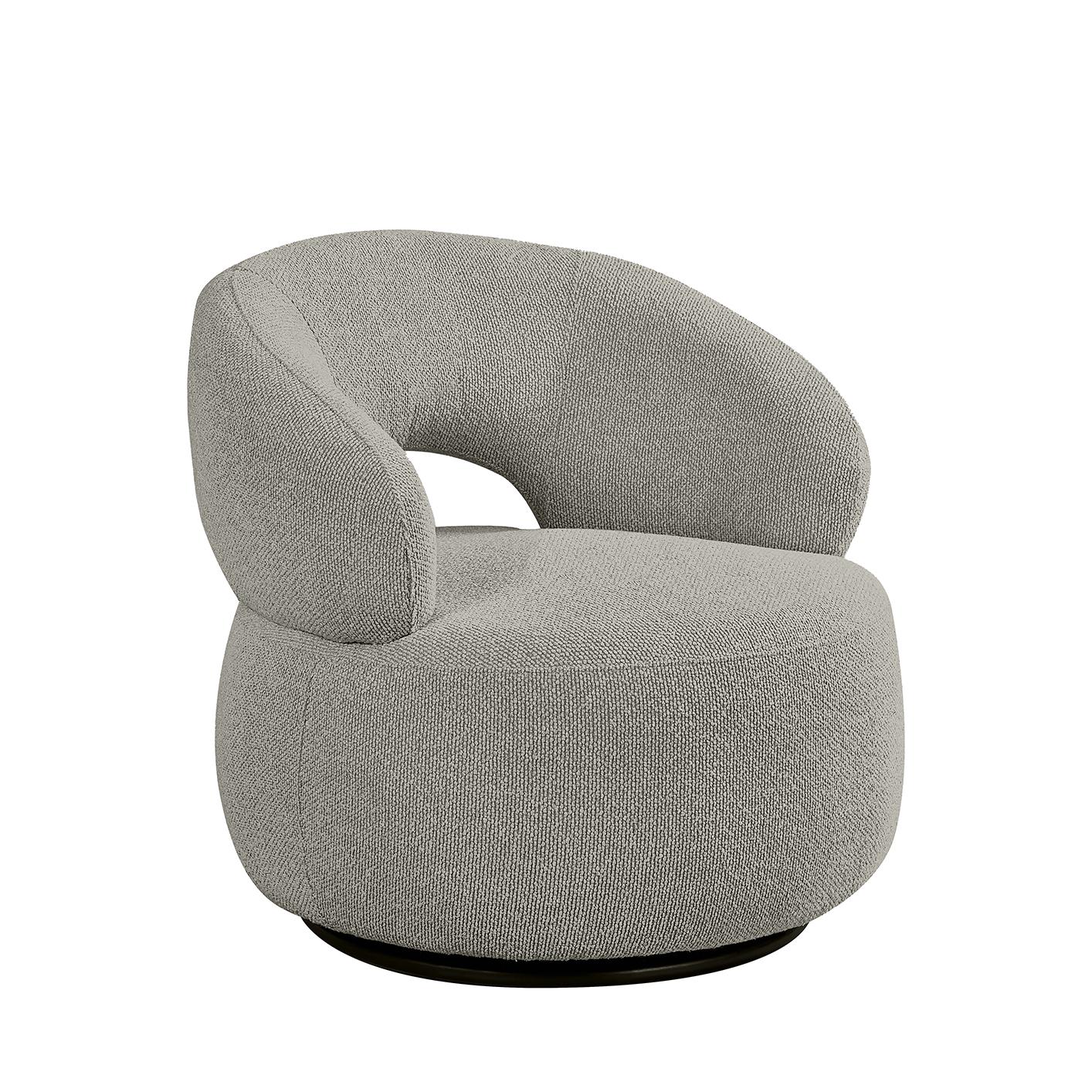  Fauteuil Nusenna - Mushroom - Royal Boucle - One size afbeelding 1