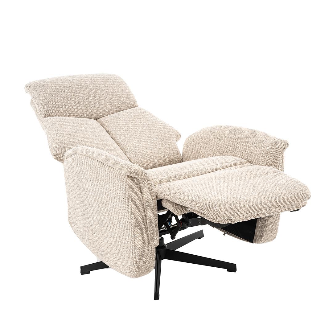  Fauteuil Helsinki - Naturel - Royal Boucle - Manueel Verstelbaar afbeelding 3